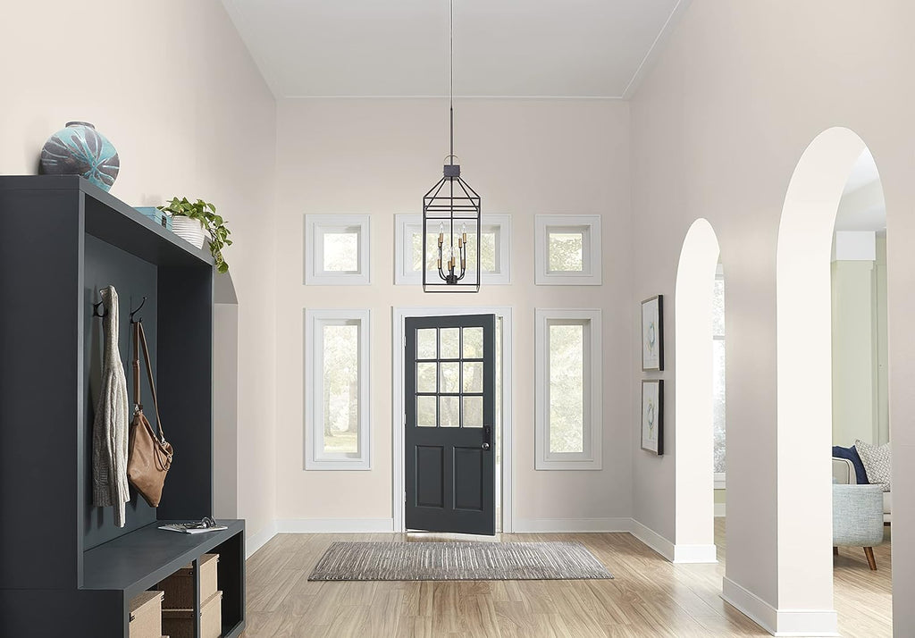 Paint & Primer Interior Matte Champagne White 1 Gallon a7