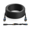 BlueRigger 4K HDMI Cable with Signal Booster (75FT, 4K 30Hz, in-Wall CL3 Rated) Pack of 2