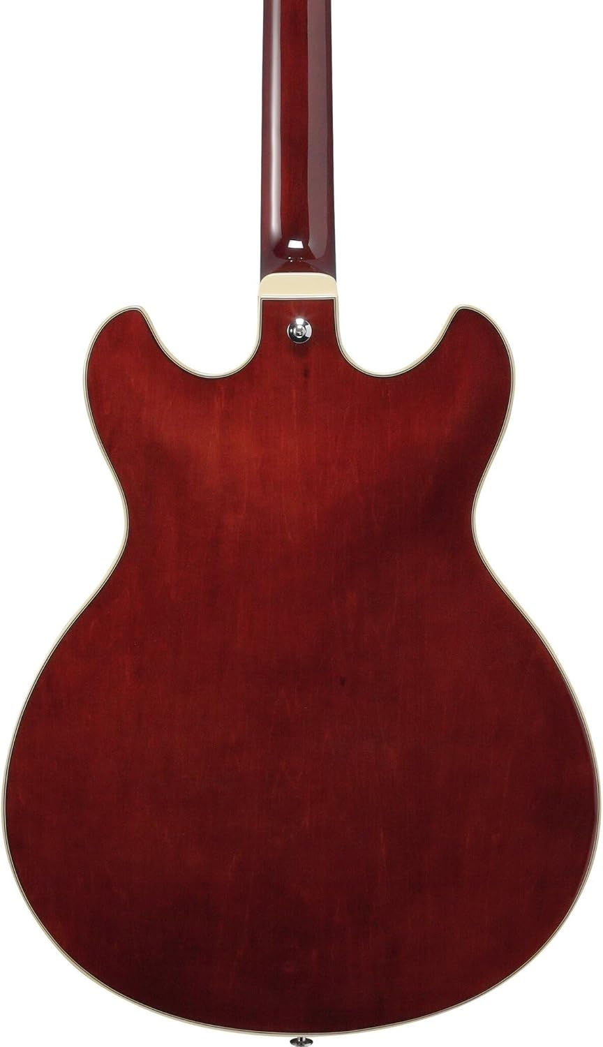 Semi-Hollow Electric Guitar Transparent Indigo Fade k7
