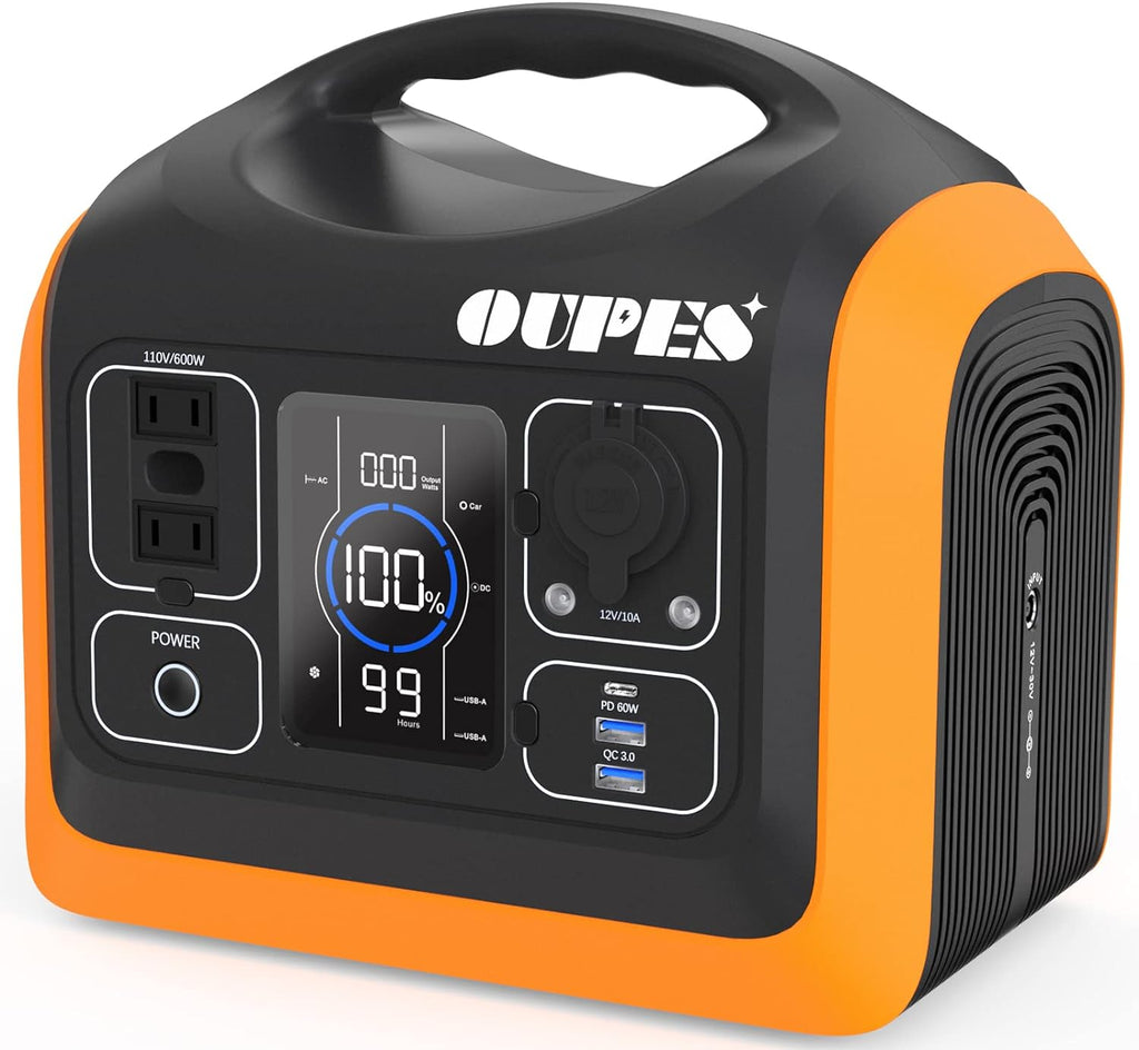 Portable Power Station 1200W Solar Generator 992Wh LiFePO4 Backup k7m