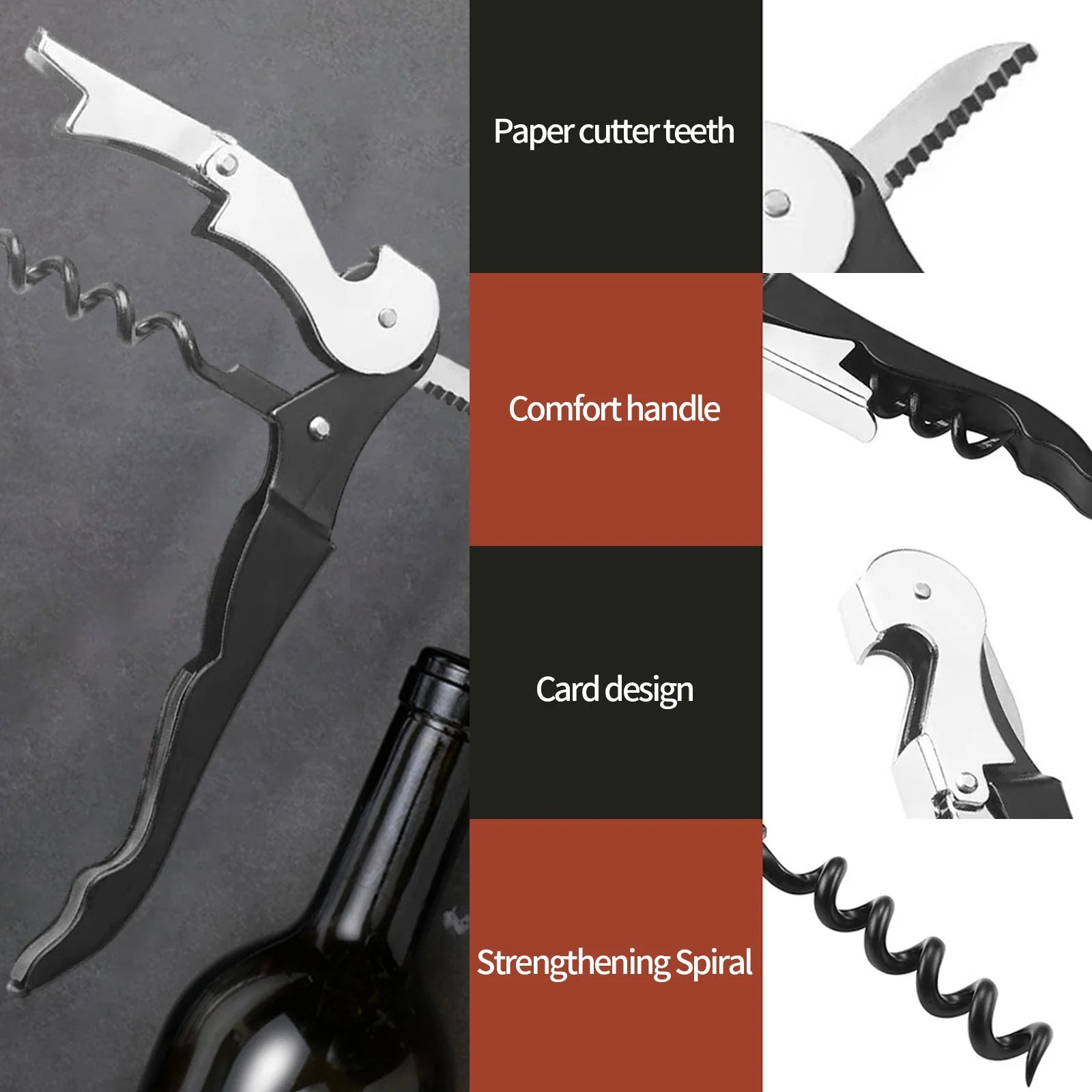 Bottle Opener with Foil Cutter and Jar Opener a7