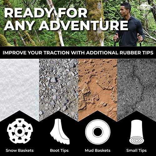 Trekking Poles Aluminum Quick Lock 7k