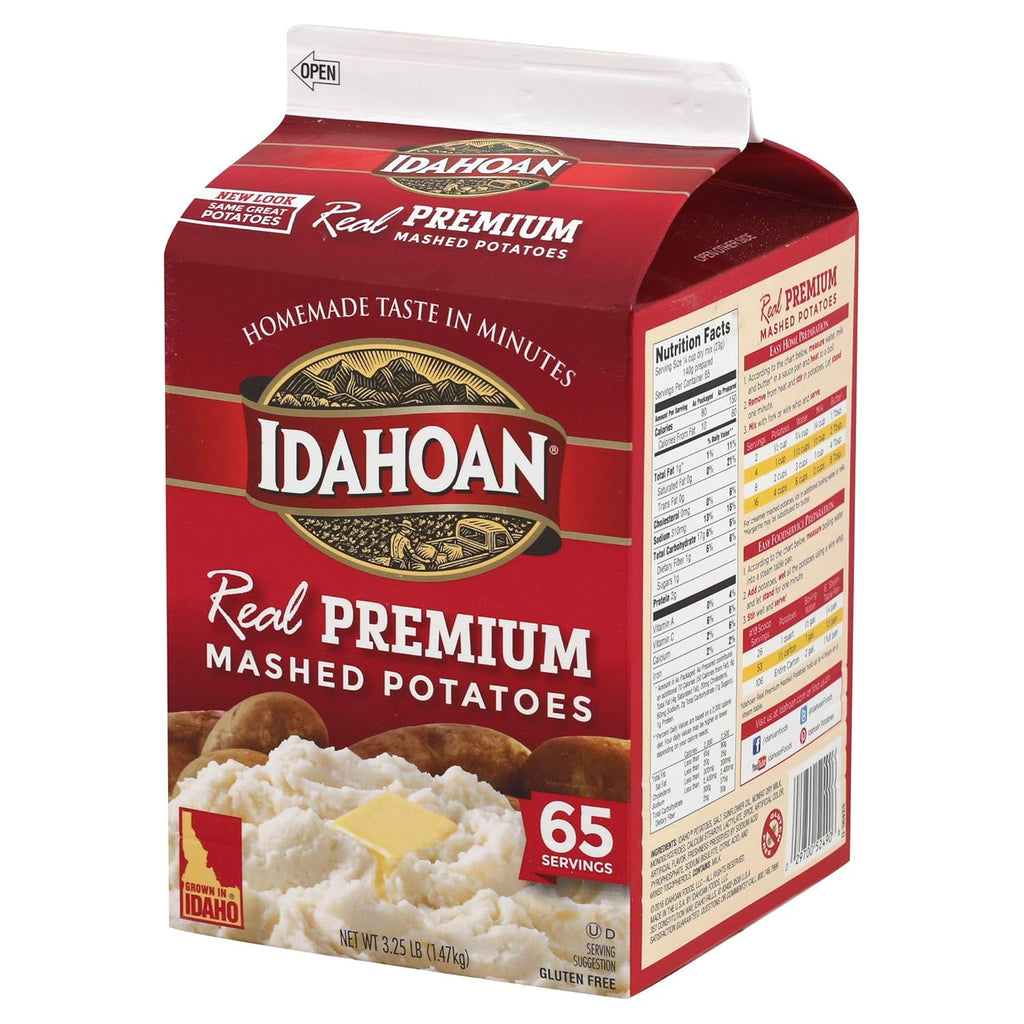 Mashed Potatoes Gluten-Free 3.25lb Carton a7