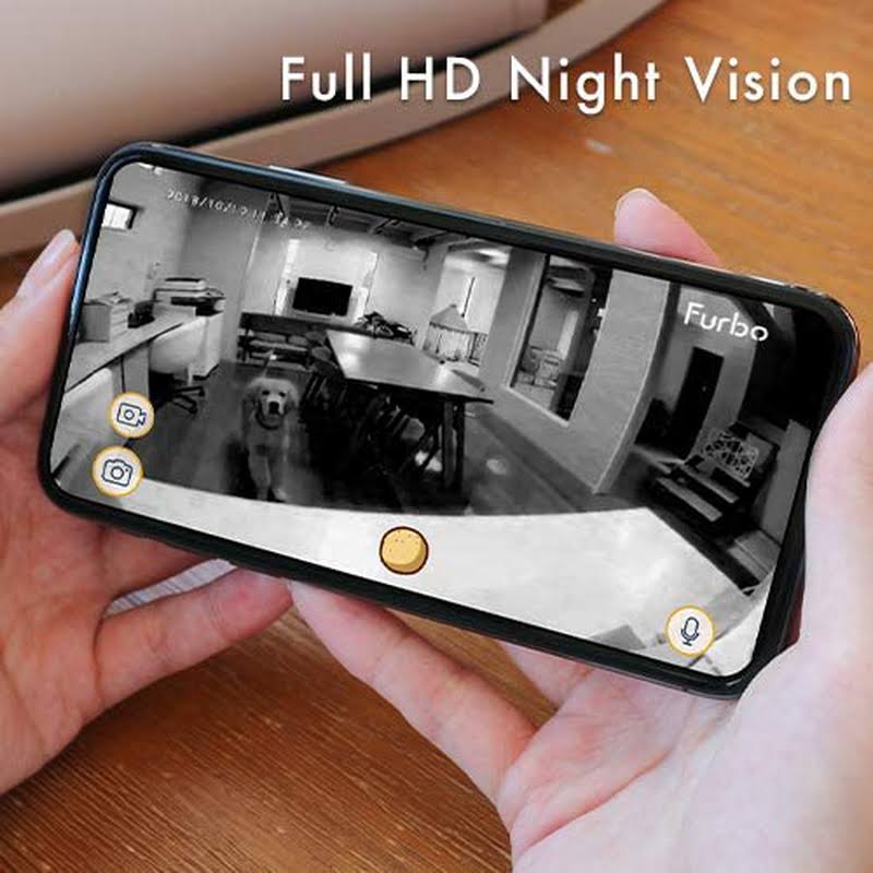 Dog Camera Full HD WiFi 2-Way Audio7k