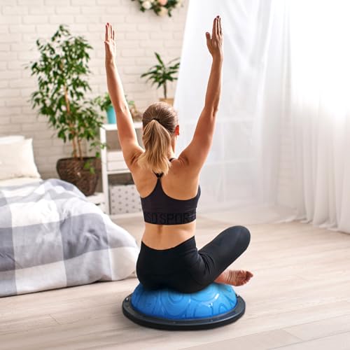 Balance Trainer Half Exercise Ball for Home Gym Core Strength Fitness a7