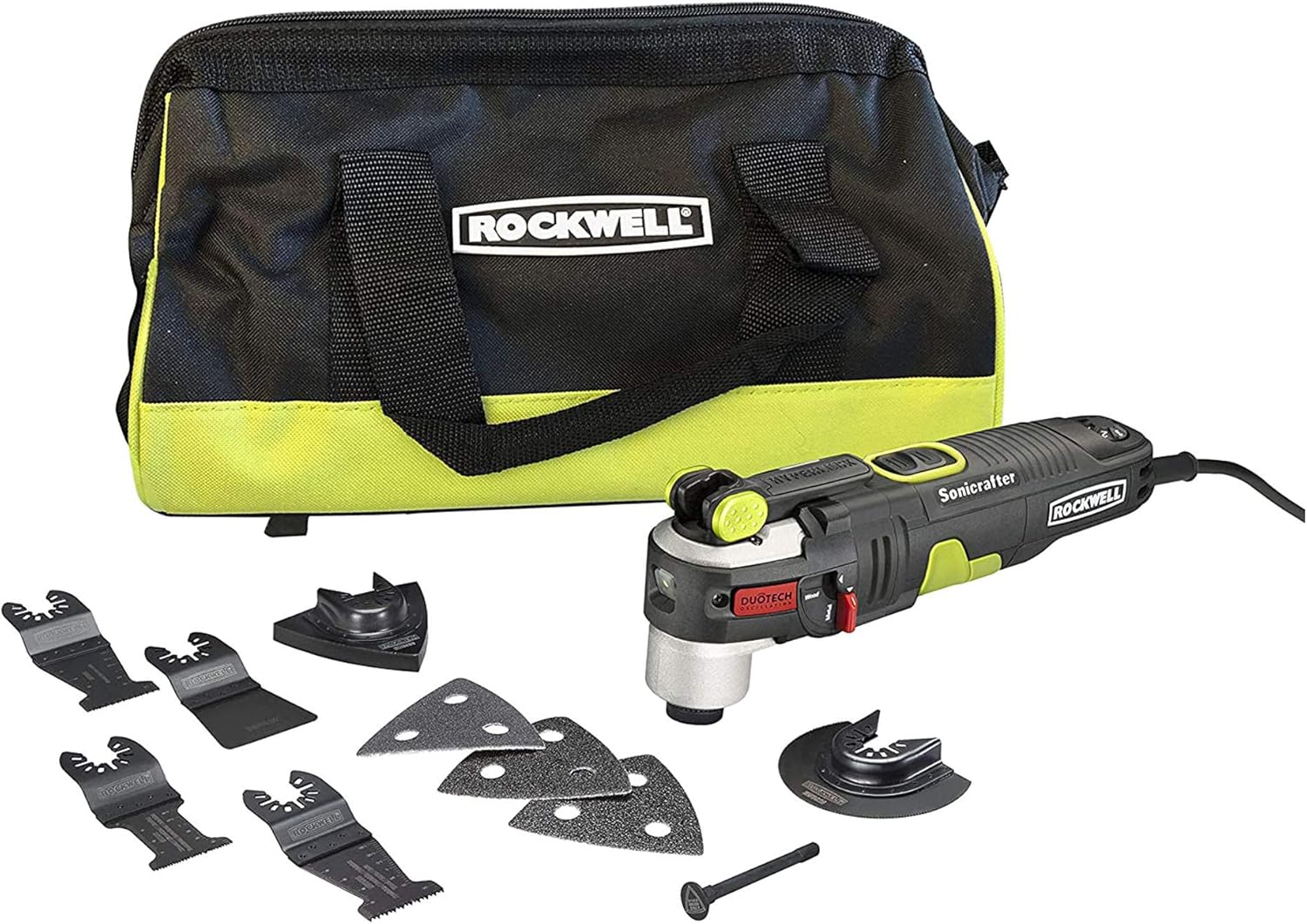 Oscillating Multi-Tool with 9 Accessories and Carry Bag k7
