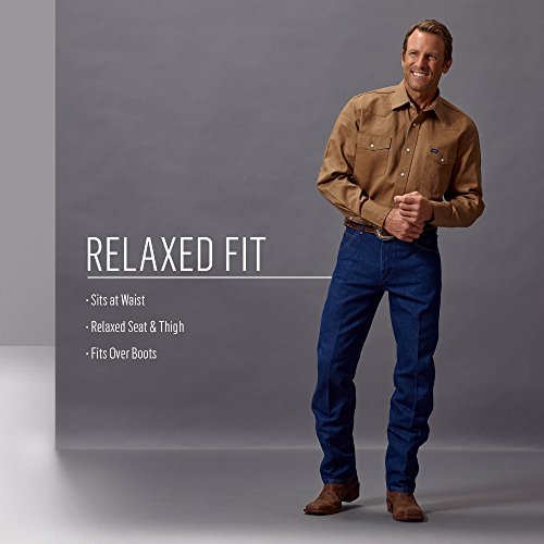 Mens Cowboy Cut Relaxed Fit Jeans k7