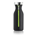 Fridge Carafe with Neoprene Cover 1 Liter Black Lime a7