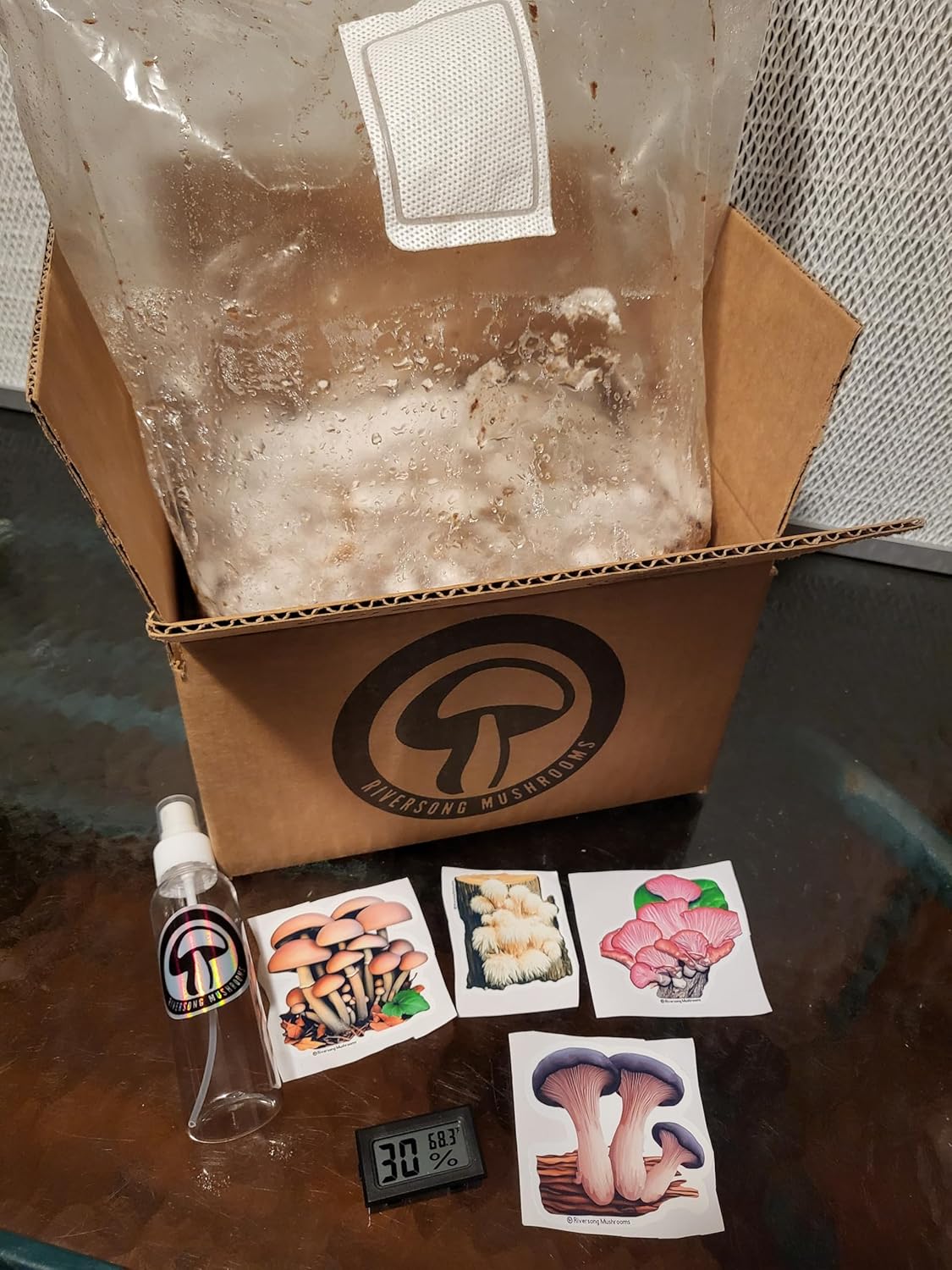 Mushroom Grow Kit XL 10lbs with Sprayer a7