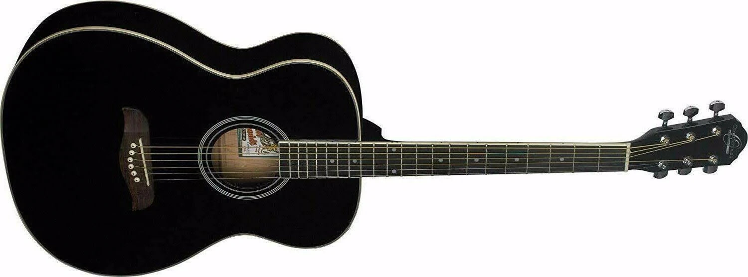 Acoustic Guitar Auditorium Black k7