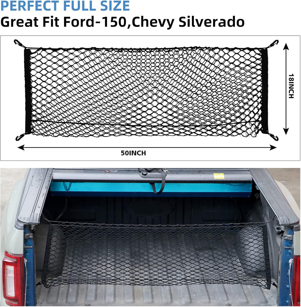Car Rear Cargo Net Organizer for SUV Trunk a7