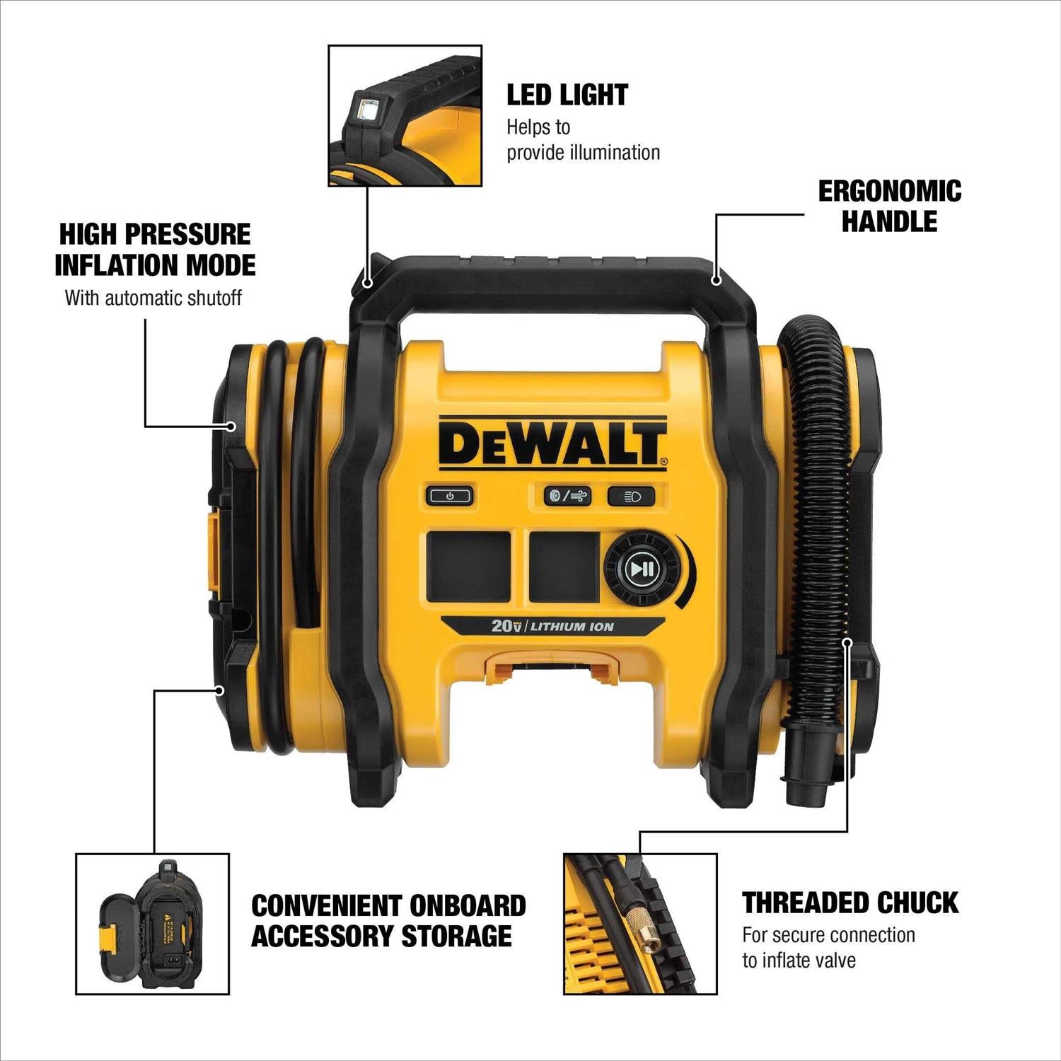 Cordless Air Inflator 20V k7