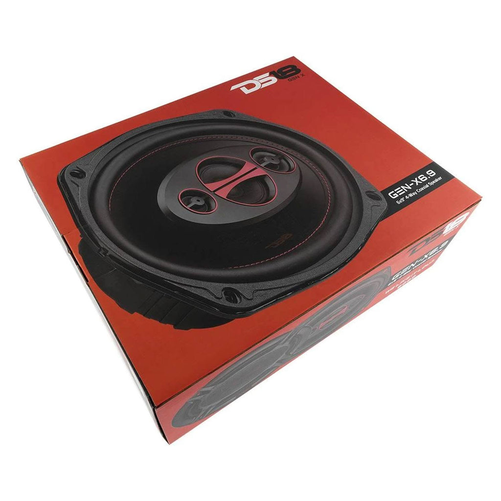 6x9 4-Way 180W Coaxial Speaker Pair a7