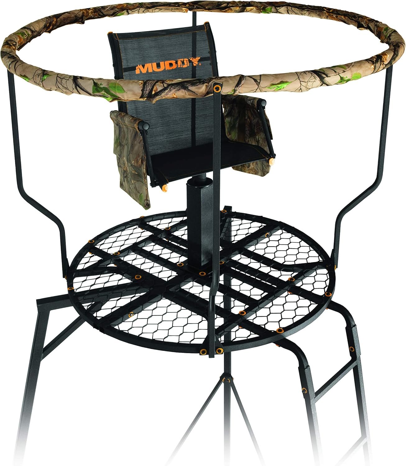 Outdoor Hunting Tripod Stand with 360-Degree Seat, 300 lb Capacity k7m