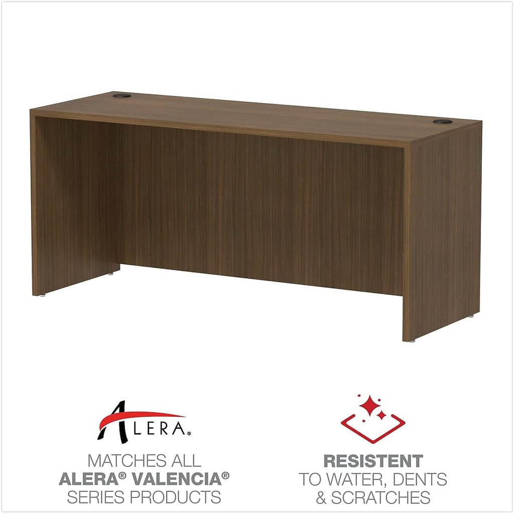 Valencia Series Credenza Shell 65 Inch Walnut a7
