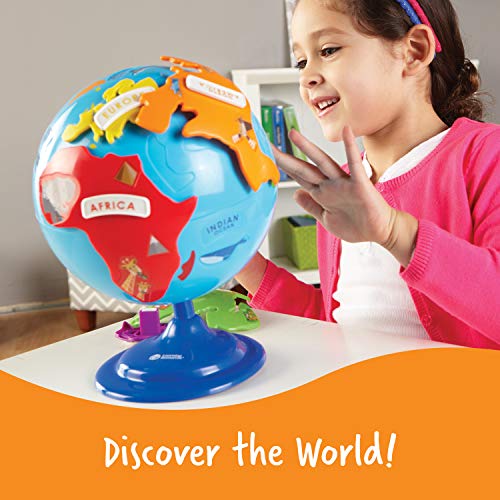 Puzzle Globe for Kids 14 Pieces Ages 3 Preschool Learning Toy k7
