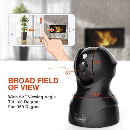 Security Camera 1080p WiFi Pet Camera Indoor Pan Tilt Zoom a7