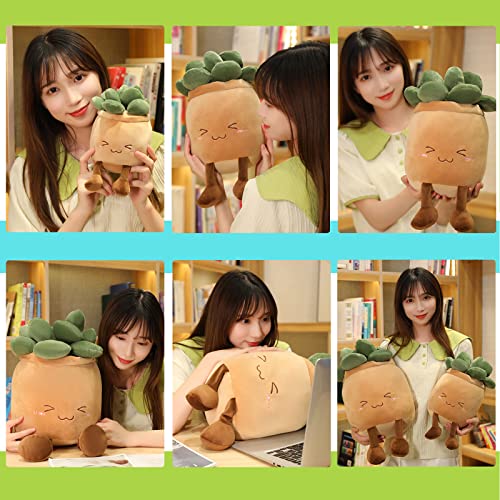 Plant Plush Toy Stuffed Succulents Pillow Decoration k7m