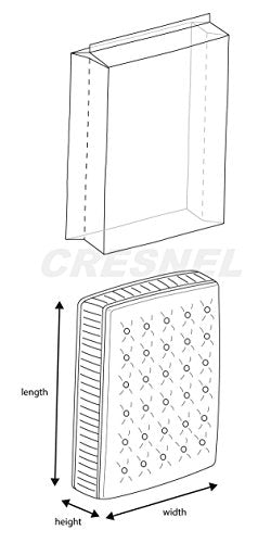 Mattress Bag for Moving & Storage Queen Size Extra Thick Protection a7