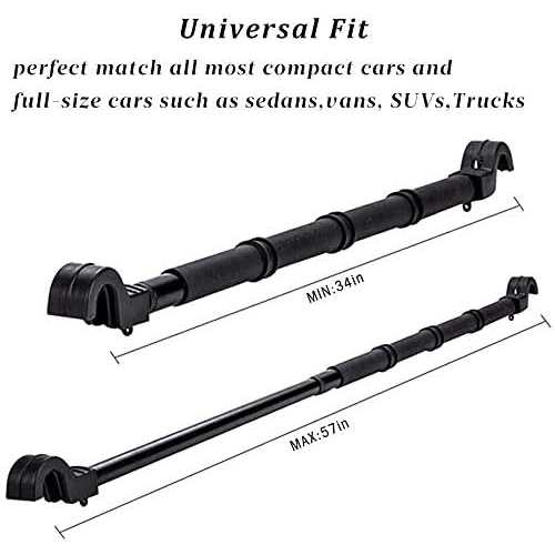 Car Fishing Rod Holder Adjustable 35-57 Inch k7p