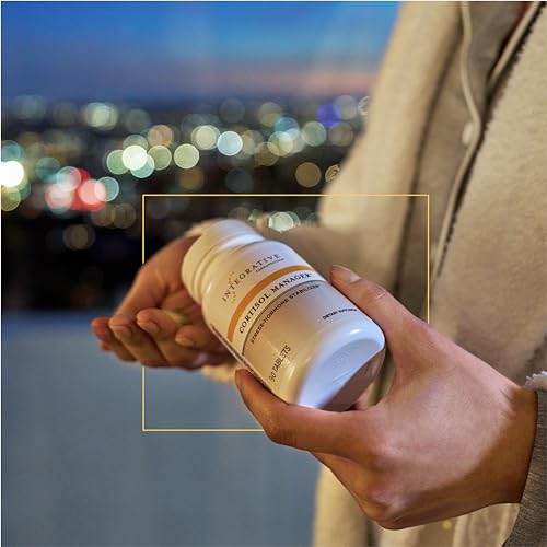 Cortisol Manager Supplement with Ashwagandha and L-Theanine 30 Tablets k7