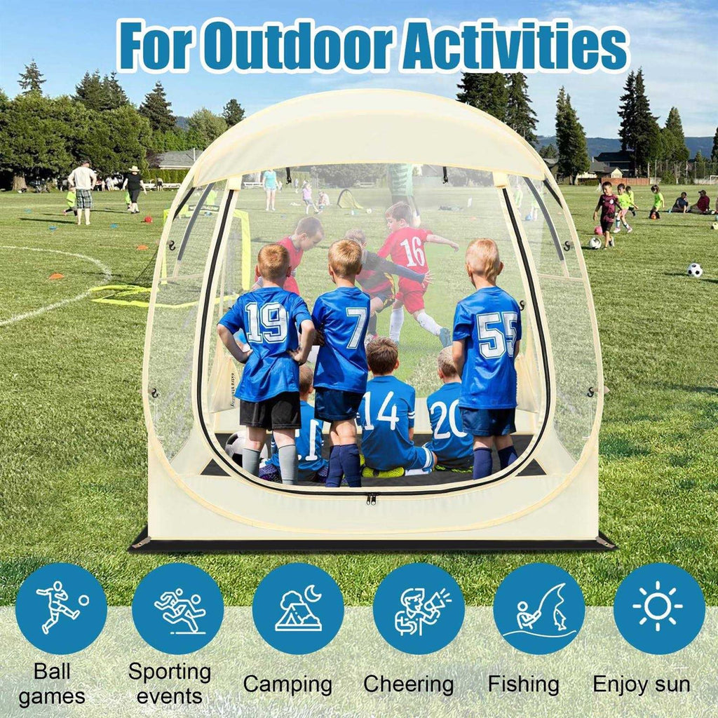 Pop-Up Bubble Tent Outdoor 1-6 Person a7