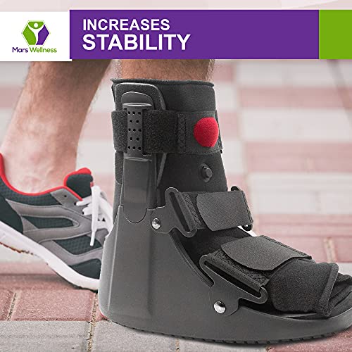 Short Air Cam Walker Boot for Fracture Ankle Foot Support S7