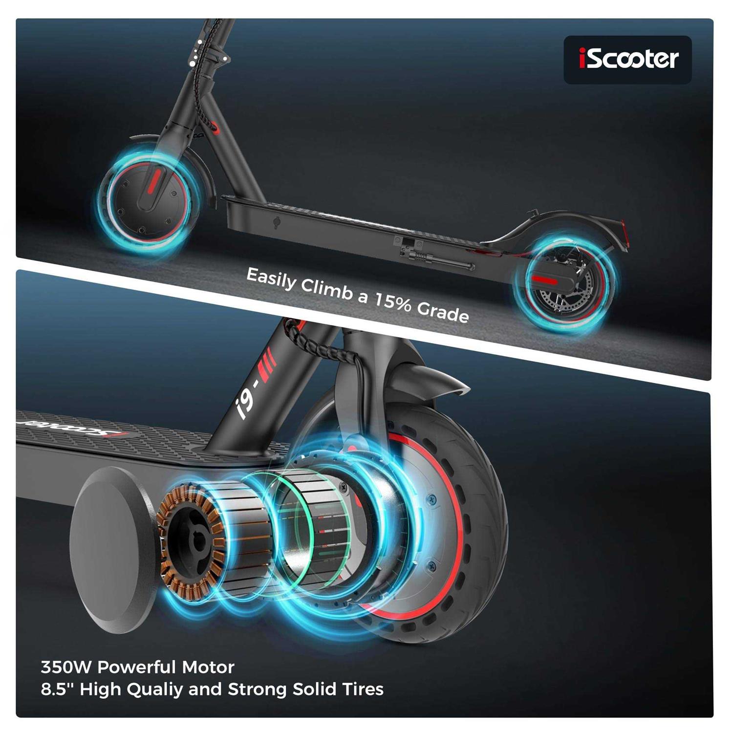 Electric Scooter 25 Miles Range 25 MPH Top Speed a7