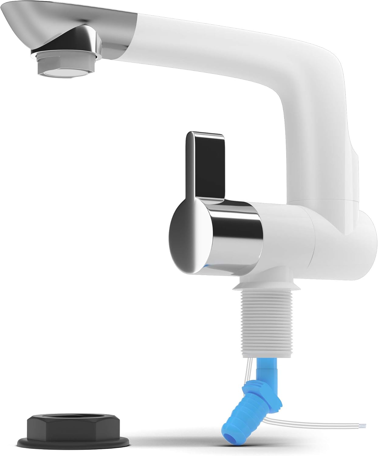 12V Electric Water Faucet Tap with Switch for RV, Campervan, Boat k7