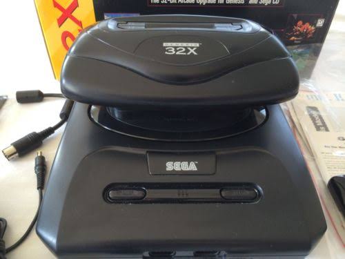 32X System Console with Power Supply & Link Cable a7