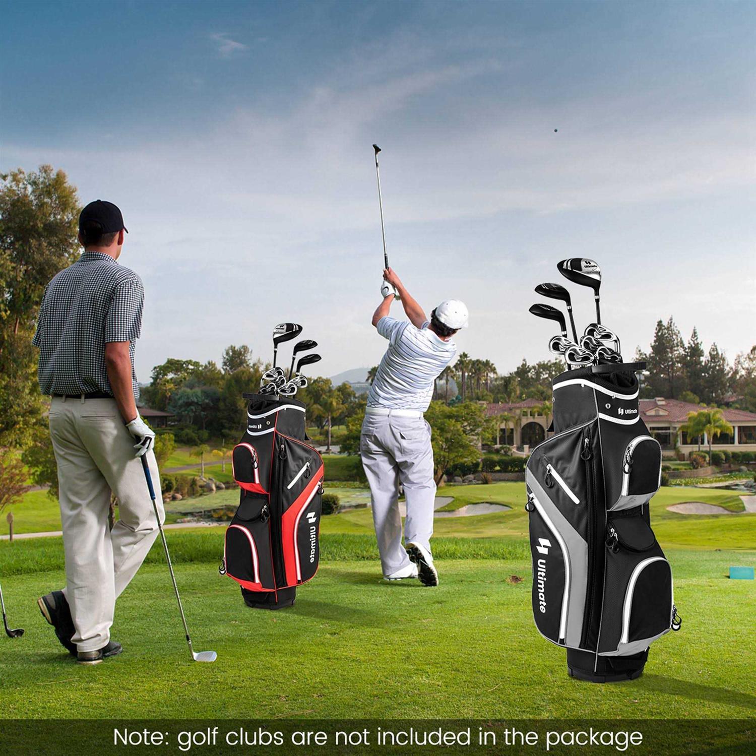 Golf Cart Bag with 14-Way Top Dividers k7m
