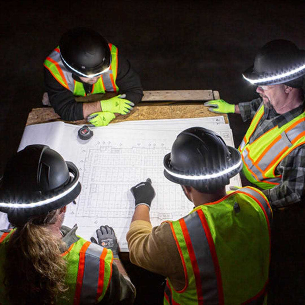 Hard Hat Light with Halo Mount a7