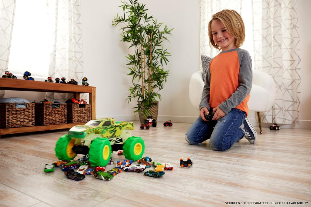 Monster Trucks RC Toy Remote Control Glowing Terrain Tires a7