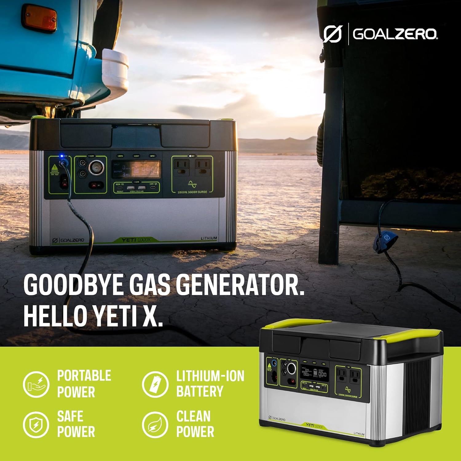 Solar Generator Kit with 100W Panel a7