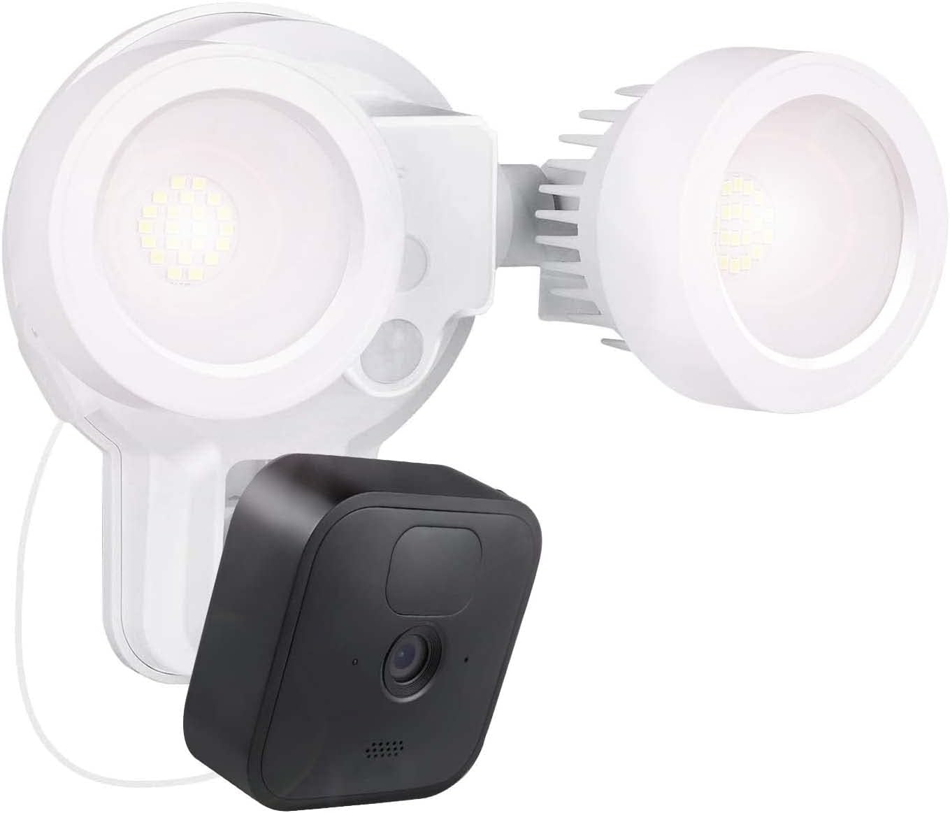 Wasserstein 3-in-1 Floodlight Charger Mount for Blink Outdoor XT2 XT Camera White7k