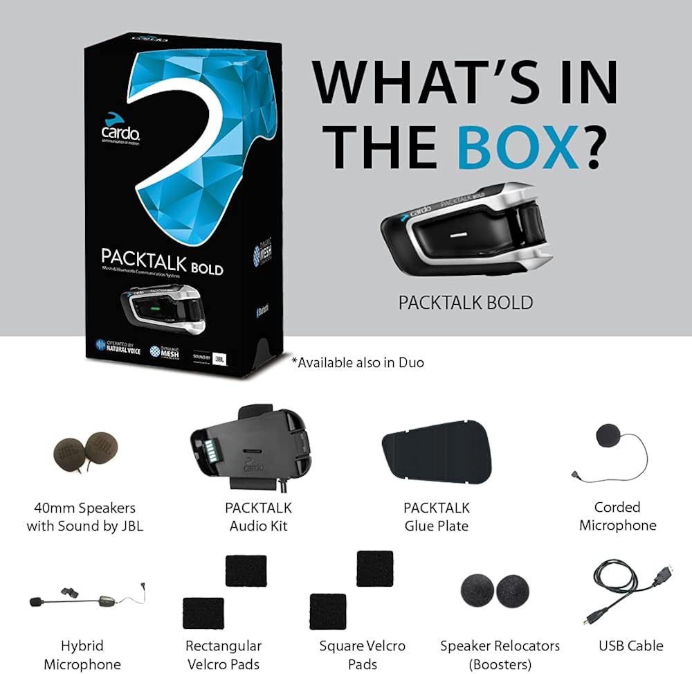 Motorcycle Bluetooth Communication Headset Black Single Pack a7