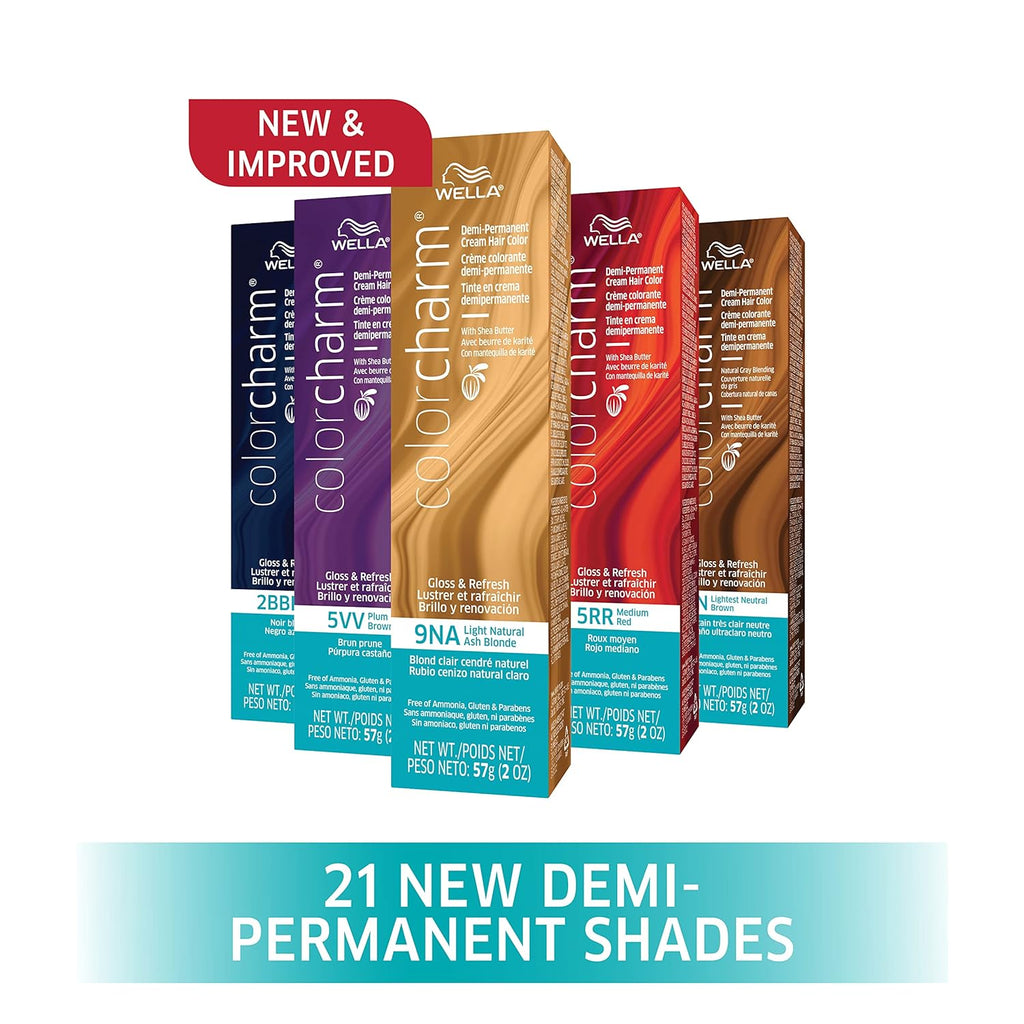 Demi Permanent Hair Color 9NA Light Natural Ash Blonde k7p