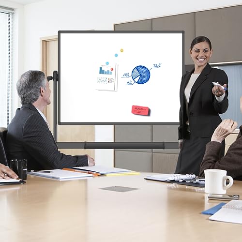 Magnetic Mobile Whiteboard 48x36 Aluminium Frame Stand k7
