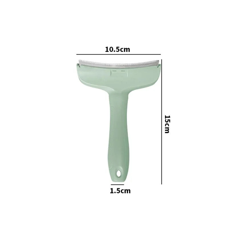 Pet Comb Dematting Hair Removal Tool Double-Sided Brush for Dogs Cats a7