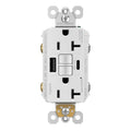 Legrand 2097TRUSBAC Radiant 20 Ampere GFCI Tamper Resistant Electrical Outlet - White, Size: 16