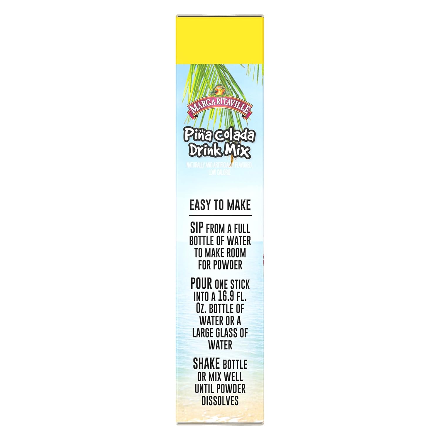 Water Drink Mix Powder Sticks Pina Colada 6 Count A7k