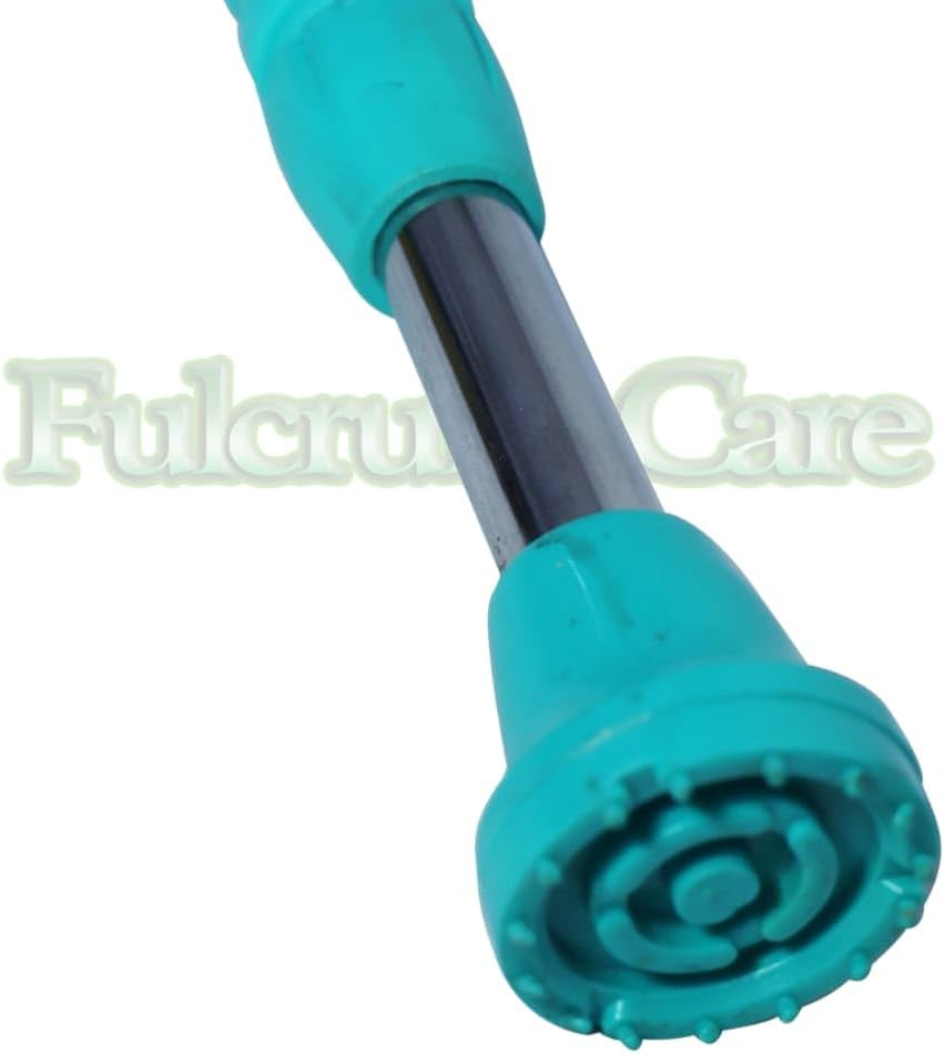 Lightweight Adjustable Elbow Crutch Green k7q