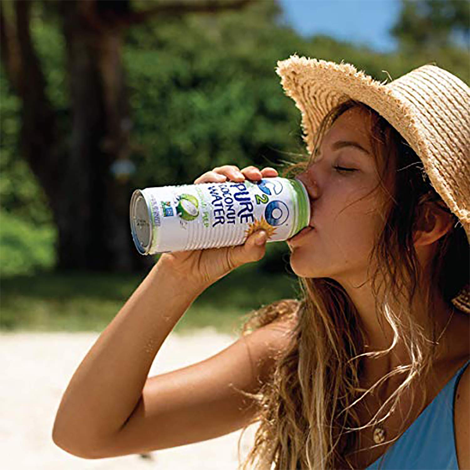 Coconut Water with Pulp, No Added Sugar, 17.5 fl oz Pack of 12 k7