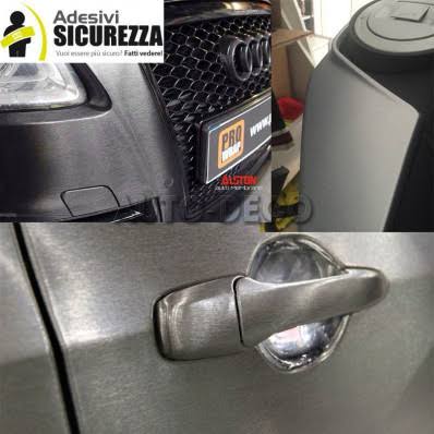 Brushed Aluminium Car Vinyl Wrap Film 152cm x 100cm a7