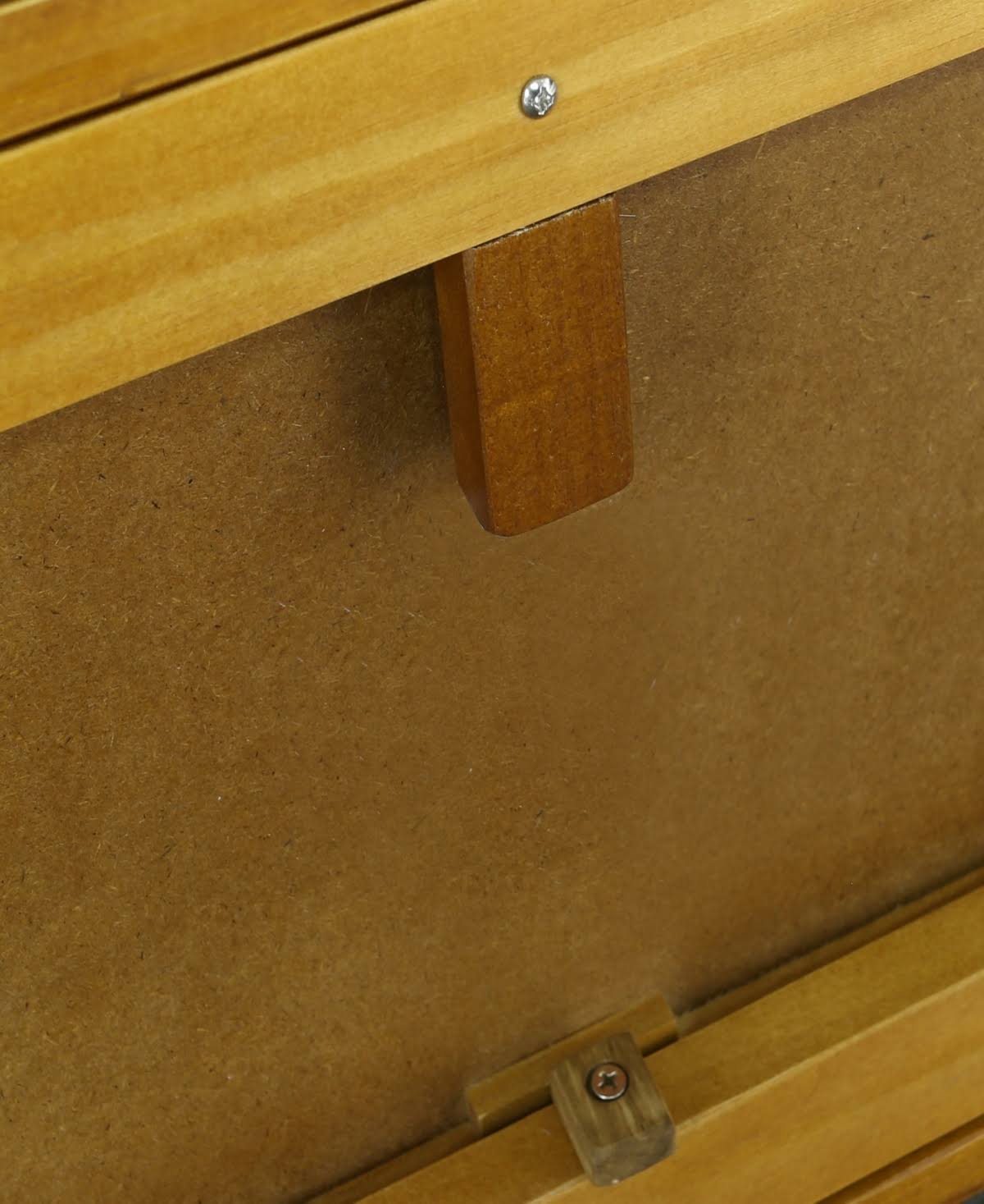 End Table with Concealed Drawer Brown k7m