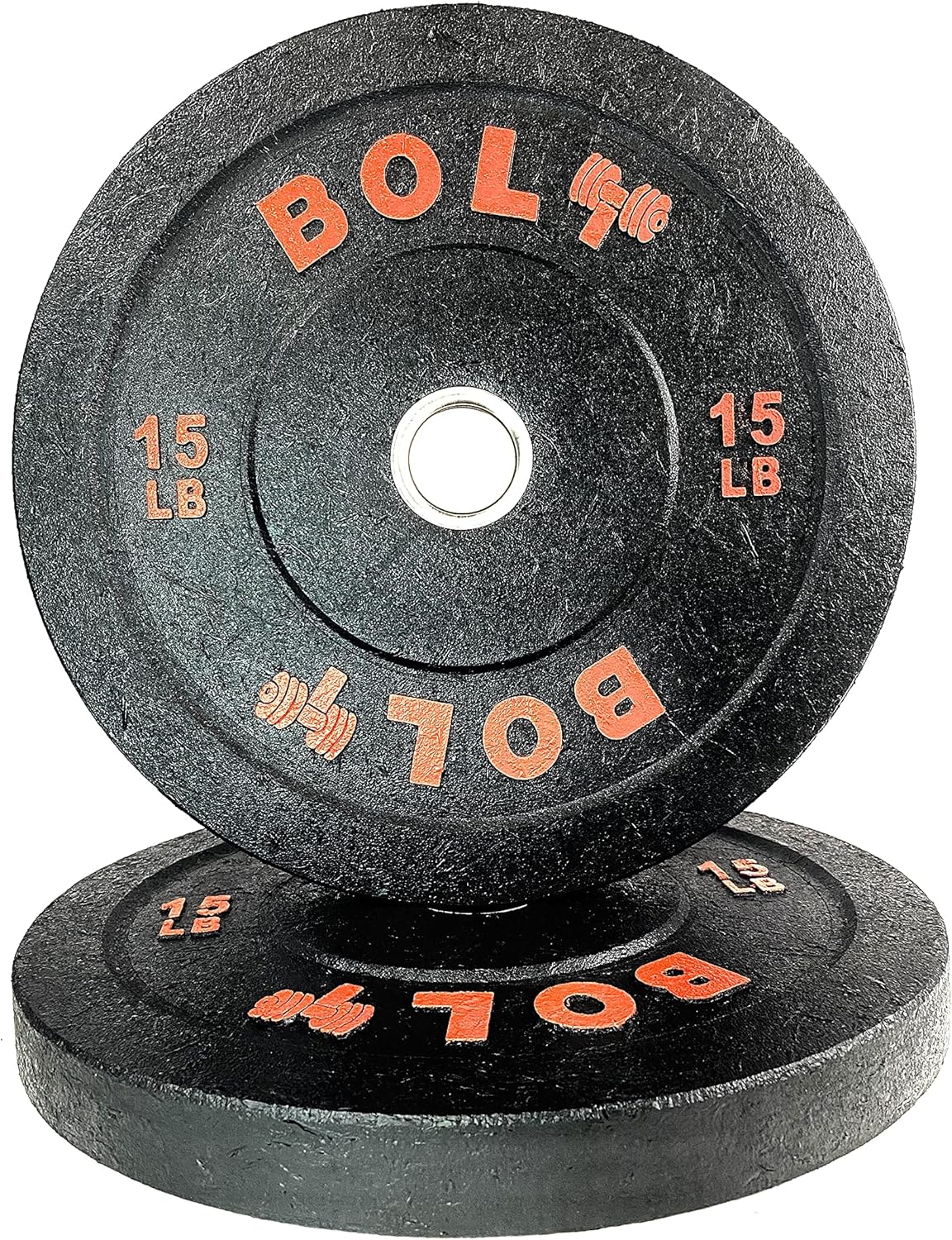 Crumb Bumper Plate Set 260 Lb for Weightlifting and Gym Home Use k7