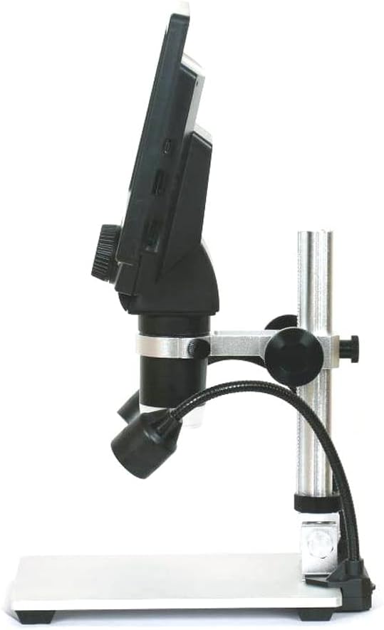 Digital Microscope 7 Inch LCD 12MP 1-1200X Magnifier with Stand a7