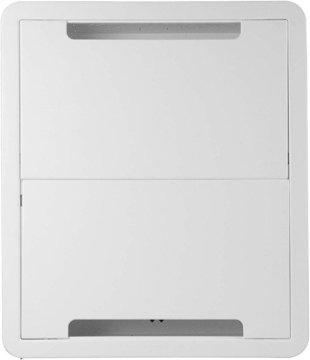 Legrand - OnQ Cable Management, Structured Media Enclosure, in-Wall Enclosure, TV Home Theater Box, Recessed Storage Box, Dual Purpose, 17 Inches, white (ENP1700-NA)