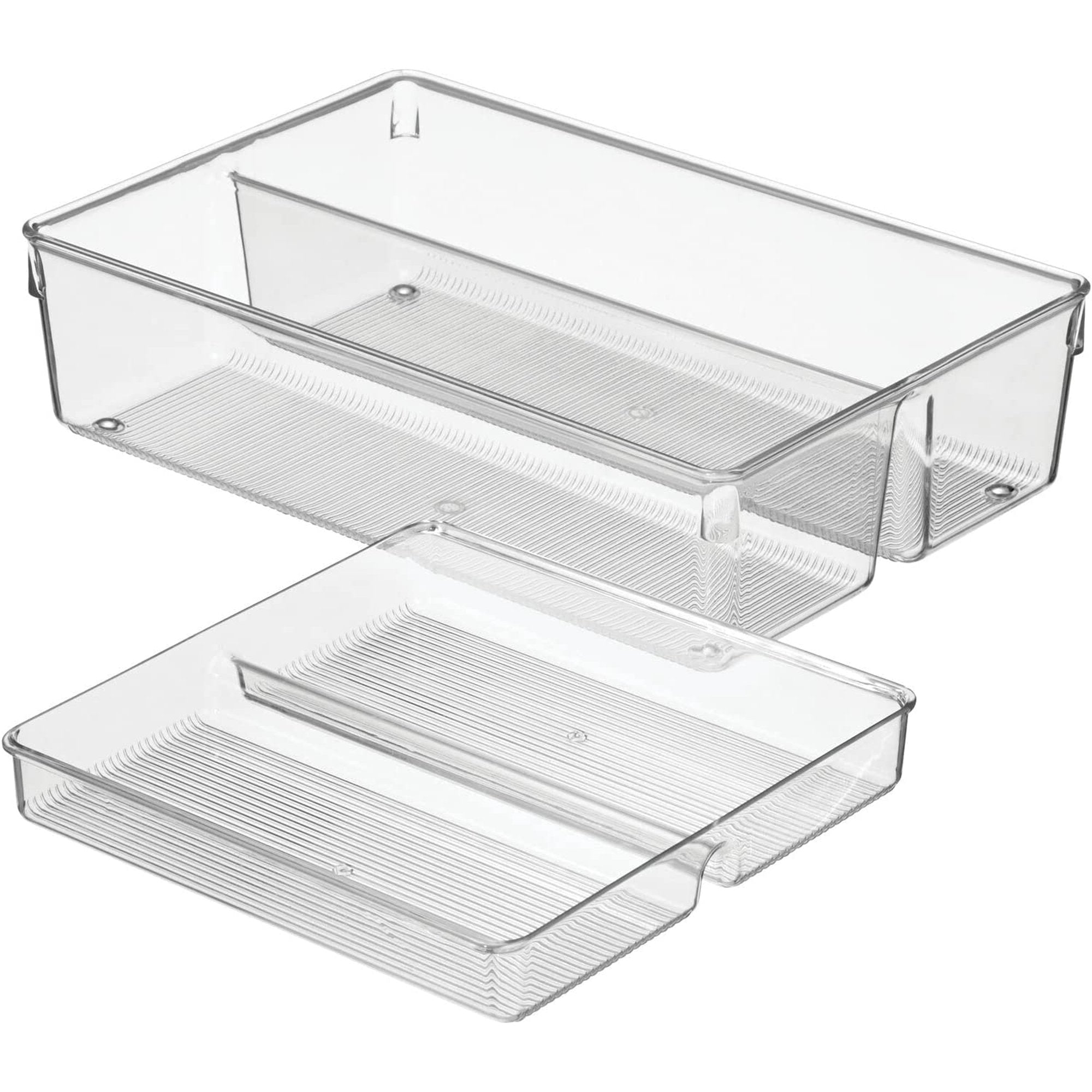 Drawer Organizer 2-Tier Stackable Tray a7