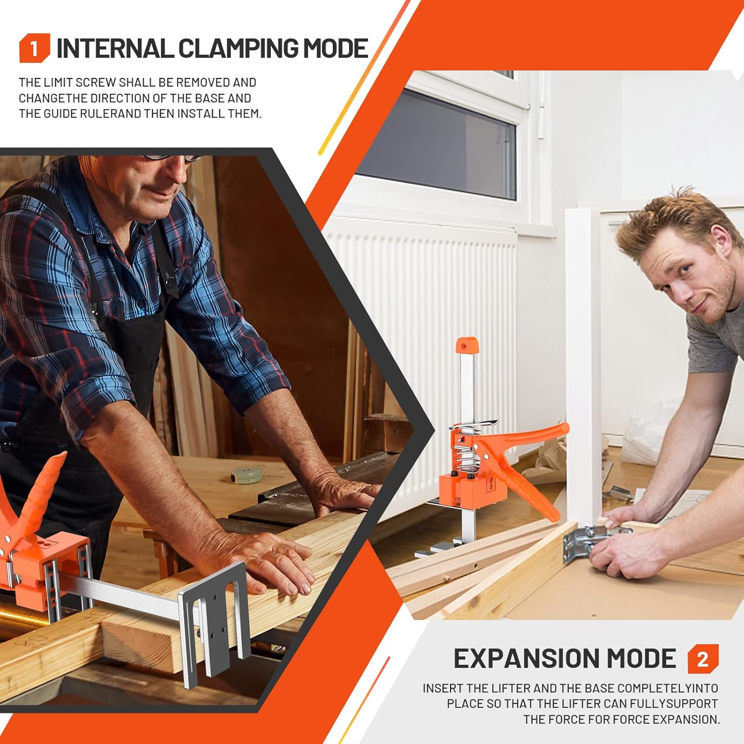 Construction Jack 2 Pack for Cabinet and Tile Installation a7k